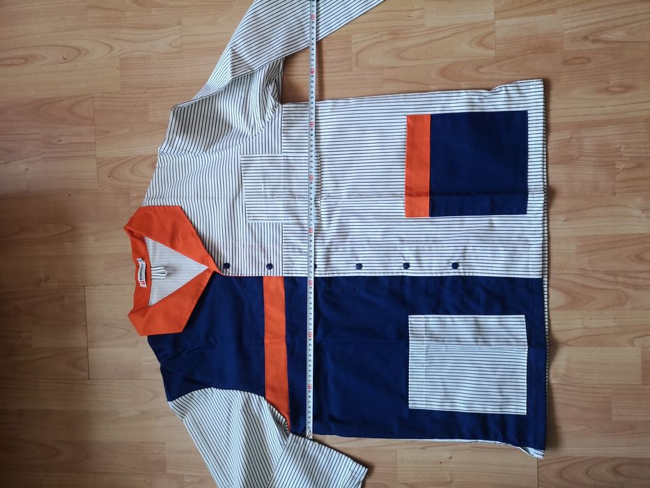Bluza robocza kolorowa  gastronomia obwoźna  rozm.  54   dł. 76x66