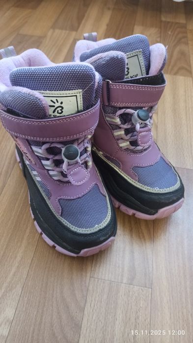 Зимние ботинки на девочку