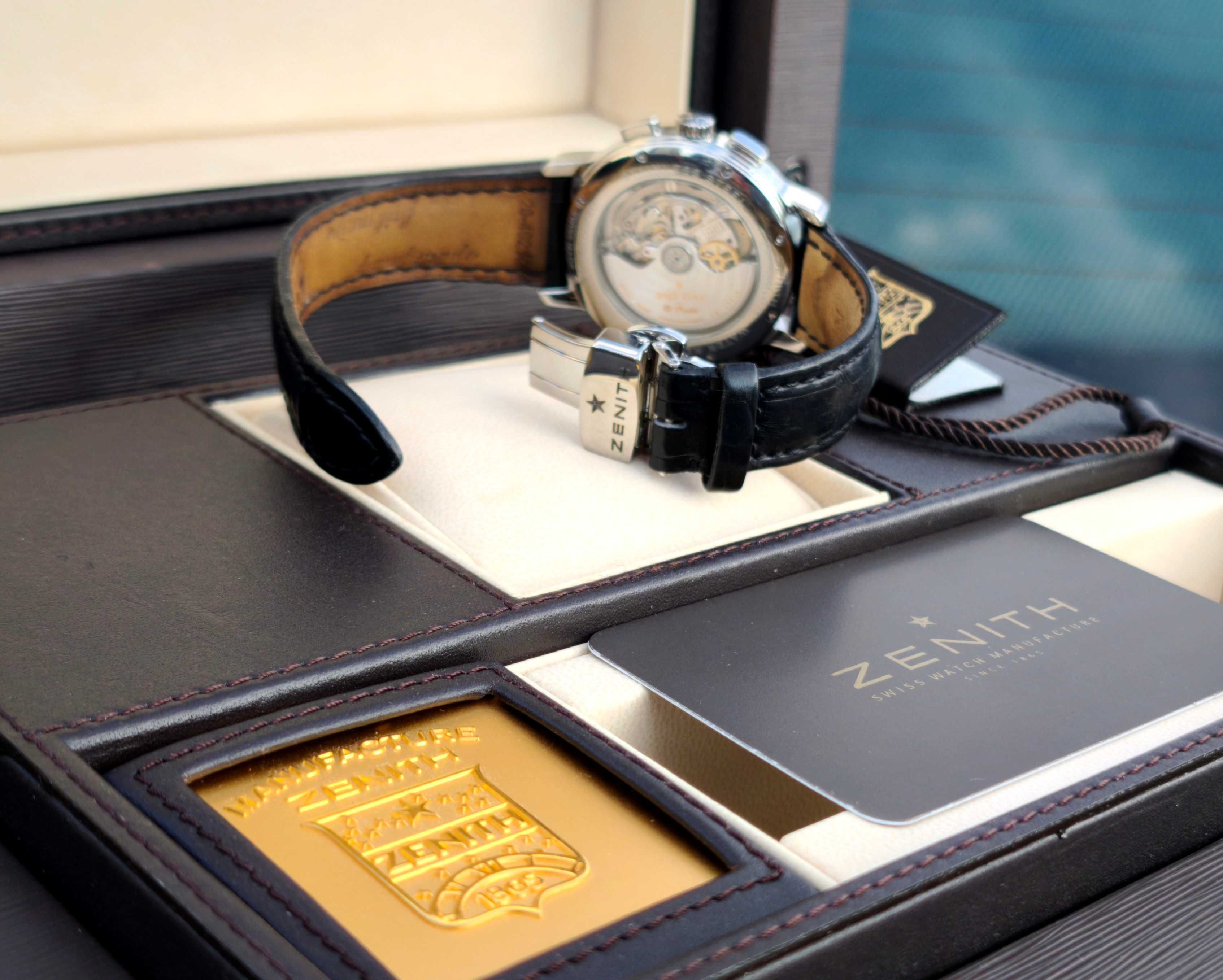 Zenith El Primero Chronomaster T Open Full Set + Service 2023 Swiss