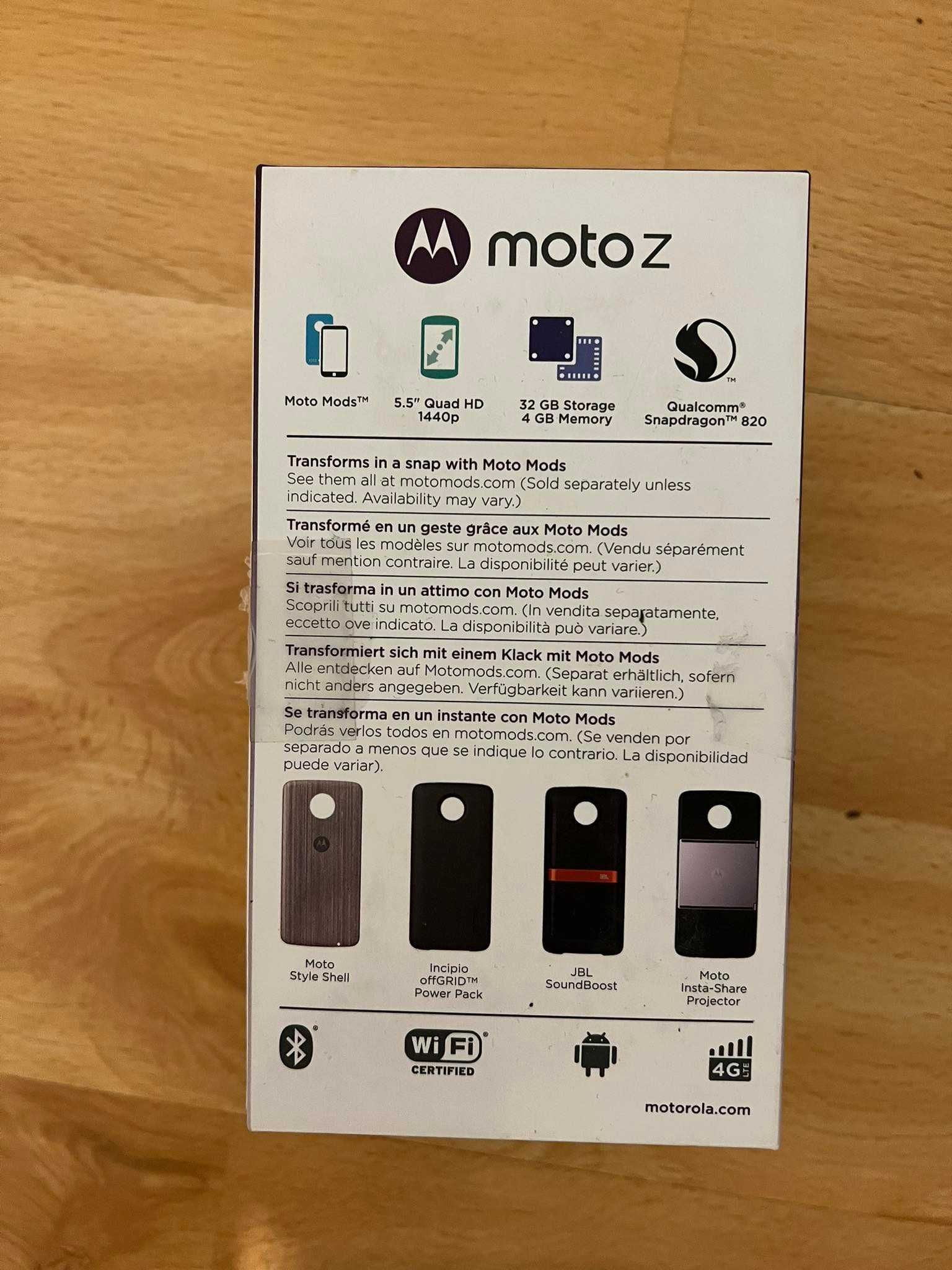 Motorola Moto Z XT-1650-03 po zwrocie - NOWA