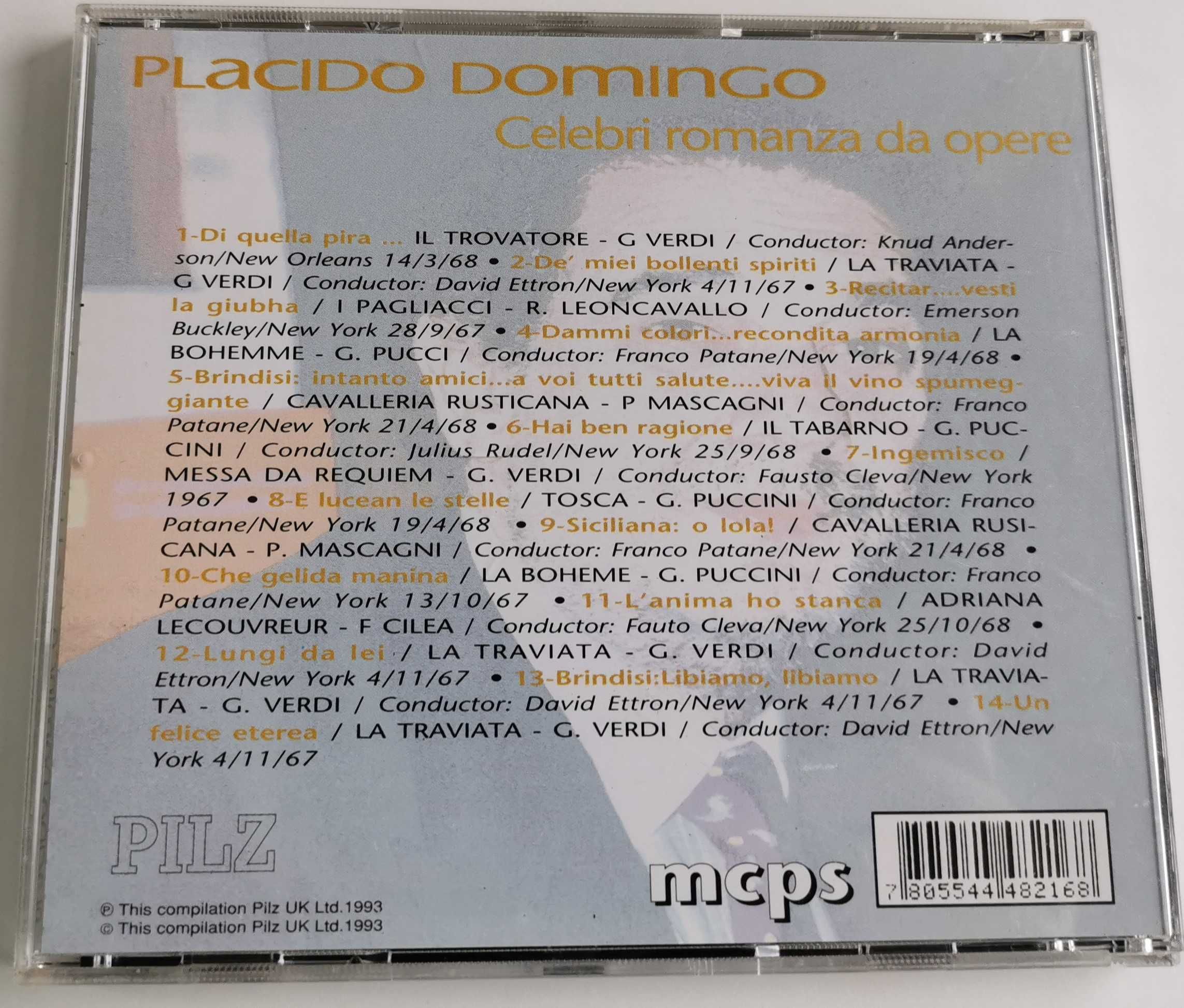 CD - Placido Domingo - Celebri Romanze da Opere