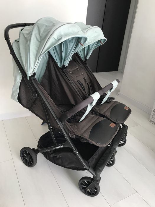 Дитяча прогулянкова коляска для двійні CARRELLO