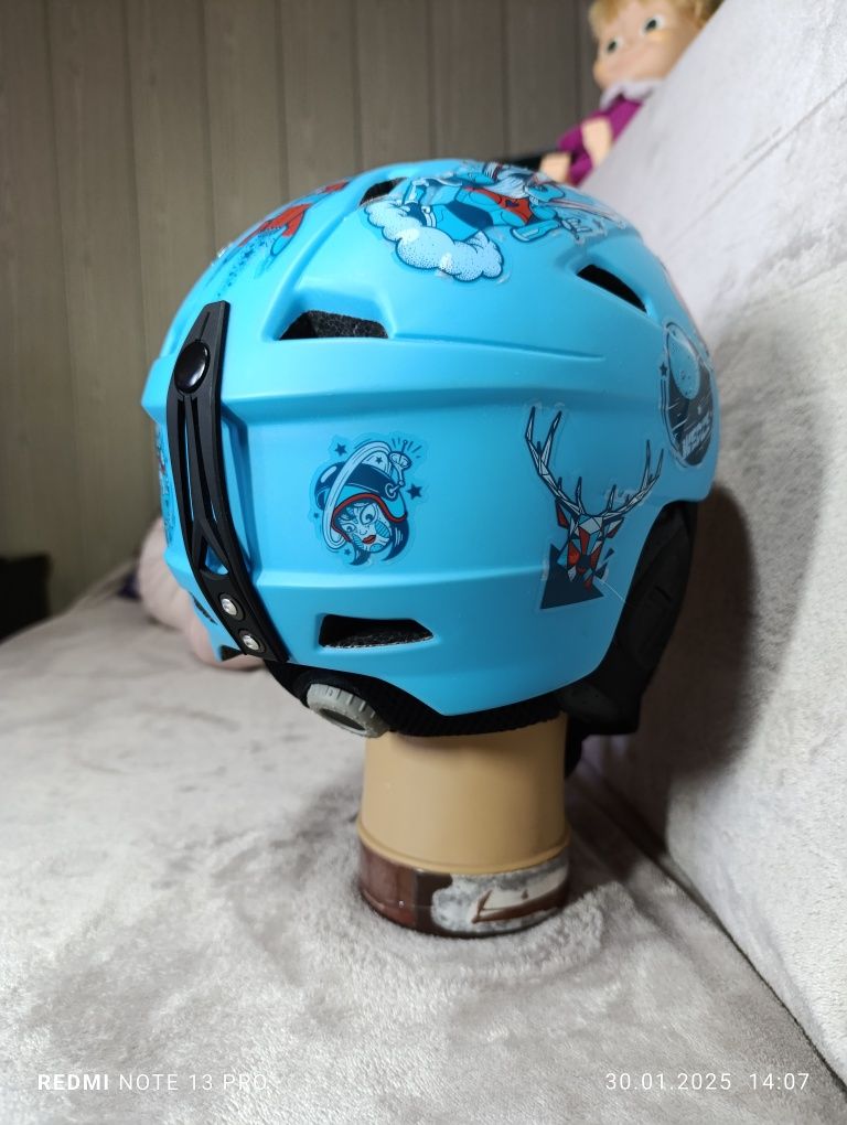 Kask narciarski dla dzieci rozmiar 49-51cm