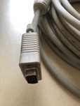 Kabel vga-vga D-sub HD15P DDC Wqhd FullHD 2K/60Hz szary