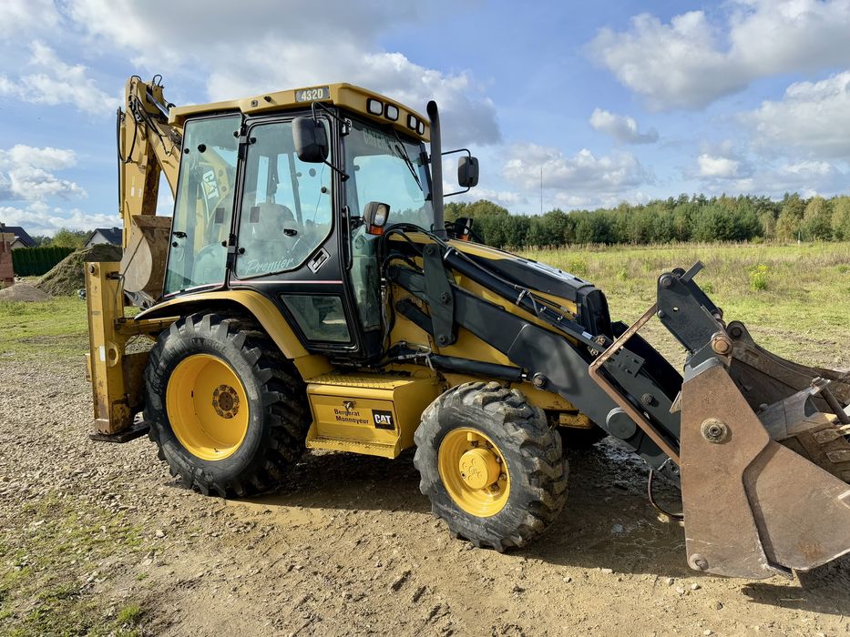 Cat 432d premier 7728 mth 5 biegow koparko ładowarka caterpillar 432D