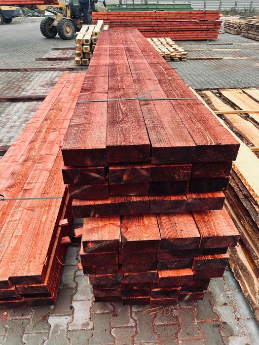 Więźba dachowa C24, tartak, deski