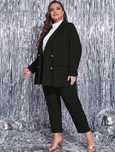 Garnitur modny plus size  2xl (46)