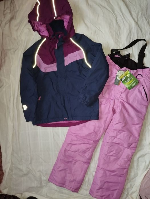Комбинезон зимний лыжный размер 122-128