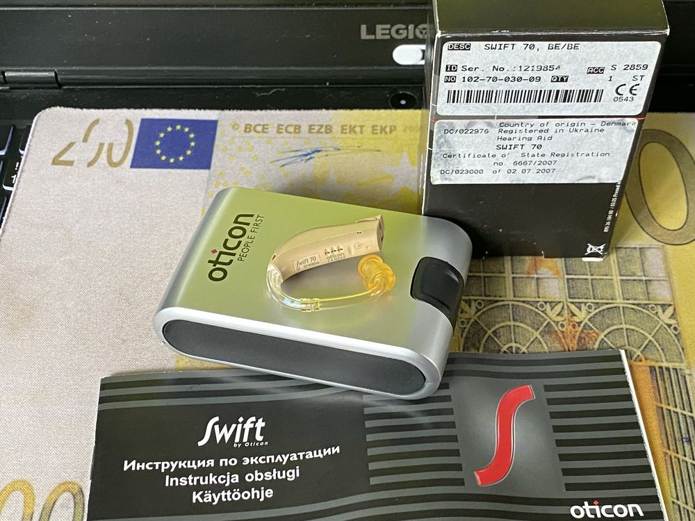Продам слуховой аппарат «oticon”