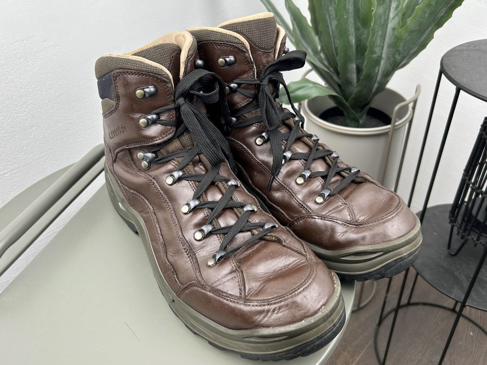 Оригінал! Зимові ботінки шкіряні Lowa Renegade Vibram 45 розмір 02153