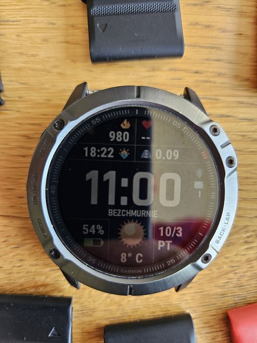 Garmin Fenix 6x Sapphire na gwarancji