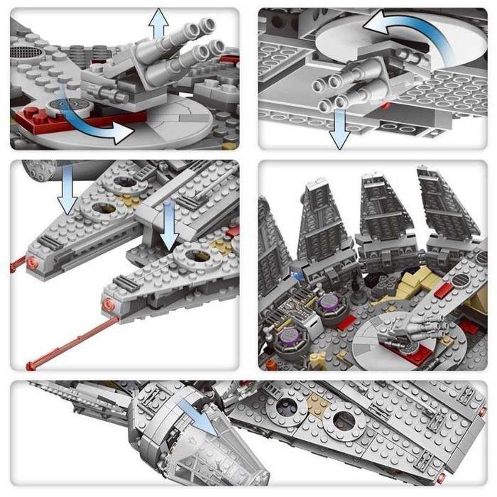 ‼️В КОРОБЦІ‼️Конструктор LEGO StarWars Millennium Falcon 75105