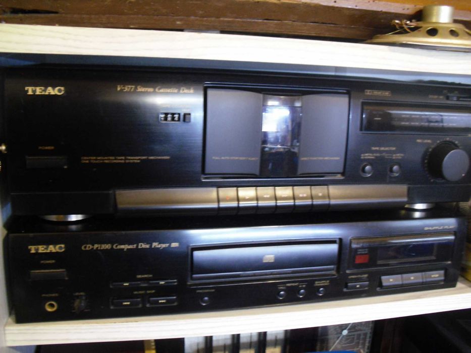 TEAC deck i odtwarzacz cd