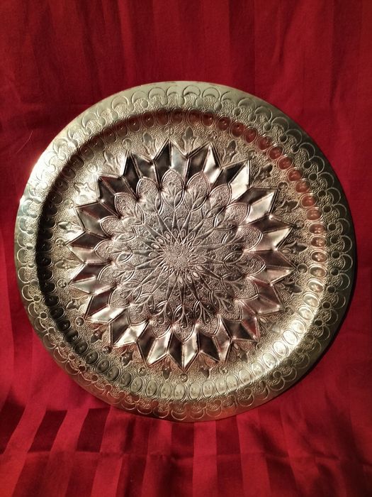 Prato em Latão Decorativo