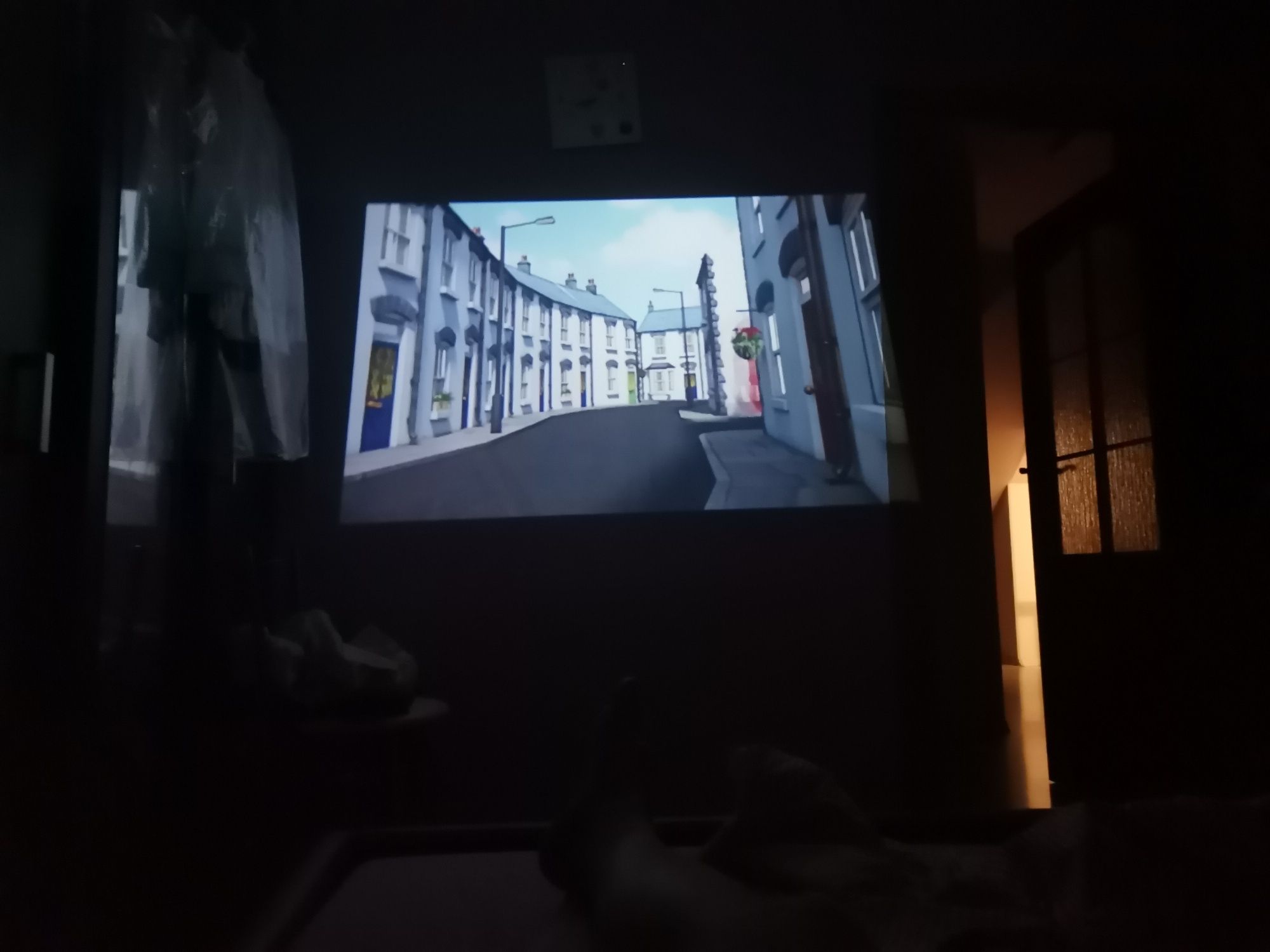 Projektor salange j15 pro 480x360 hdmi pilot zasilacz pudełko 100% ok