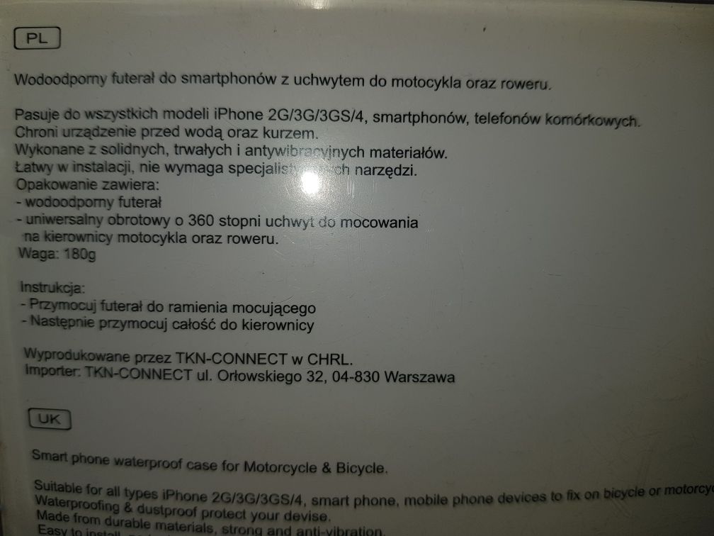 Futerał do smartfonów z uchwytem