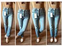 Zara jeansy Stove Pipe r.40 wysoki stan
