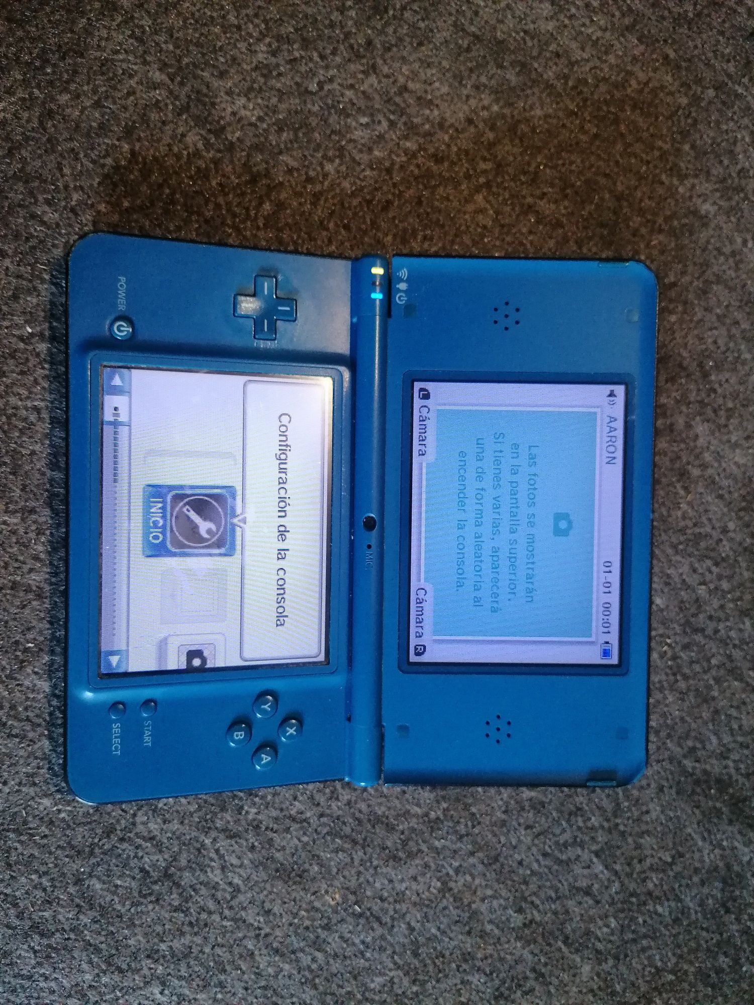 Nintendo DS Xl azul