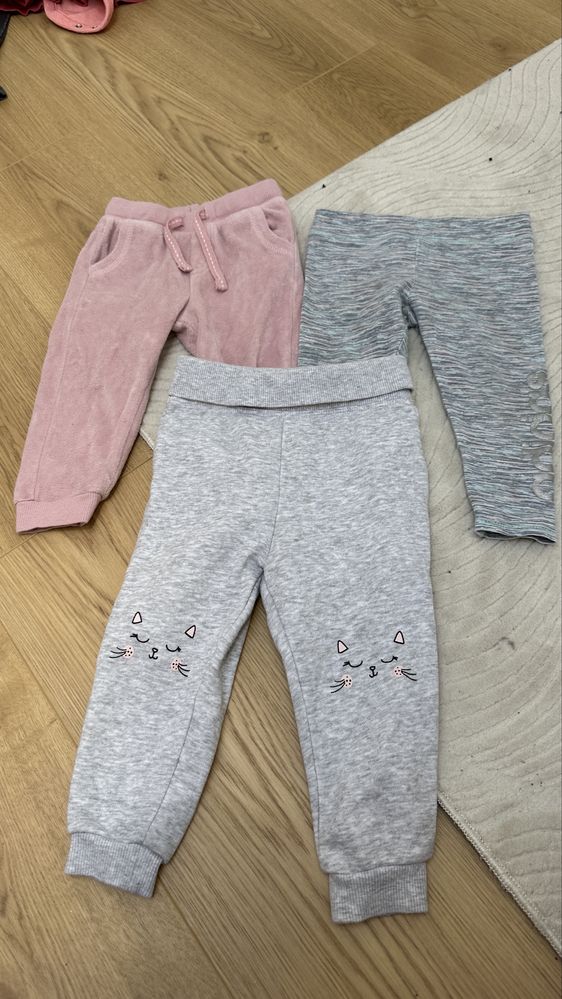 Zestaw ocieplanych grubszych spodni adidas cool club