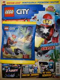 Nowa gazetka LEGO city z zestawem klocków