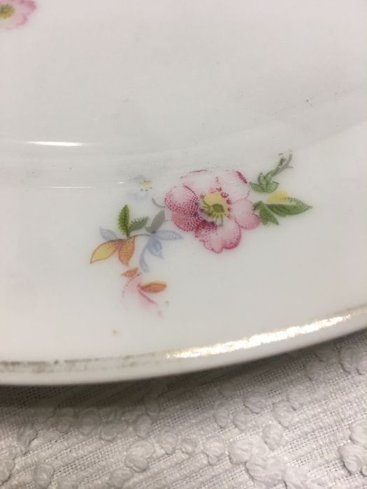 Prato antigo Limoges (serviço jantar 1920)