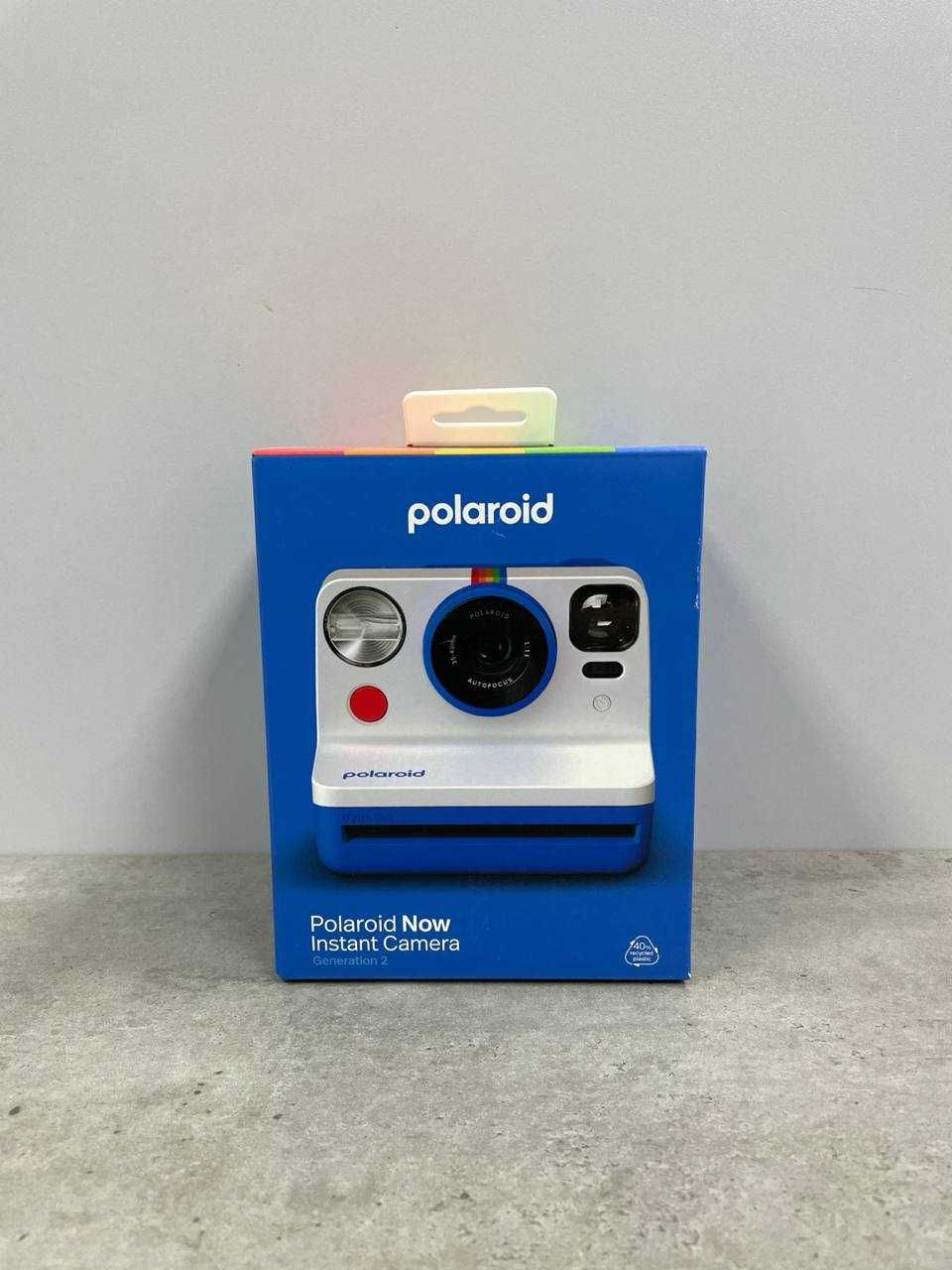 Фотокамера миттєвого друку Polaroid Now Gen 2 Blue (9073)