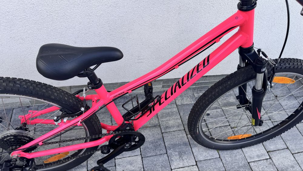 Jak nowy!Specialized Hotrock kola 24” dla dziewczynki ok4-7 lat