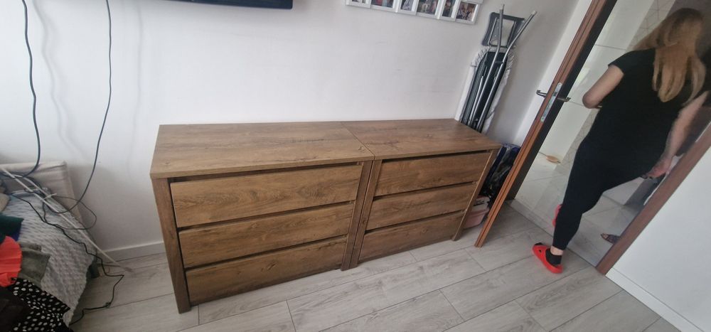 Komoda  Drewniana Zapraszam