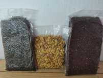 Pakiet ziaren 3x3kg kukurydza gotowana x3 konopie x3 rzepik x3