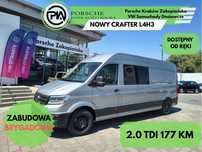 Volkswagen Crafter 35 2.0 TDI L4H3 4490 177 KM  Zabudowa Brygadowa! L4H3! 2.0L/ 177KM rozstaw osi: 4490 mm