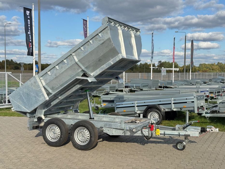 Niewiadów Kiper KPW3530.18HT EPP | 300×180cm / 3500kg  wywrotka rolnicza wanna pompa elektryczna + najazdy