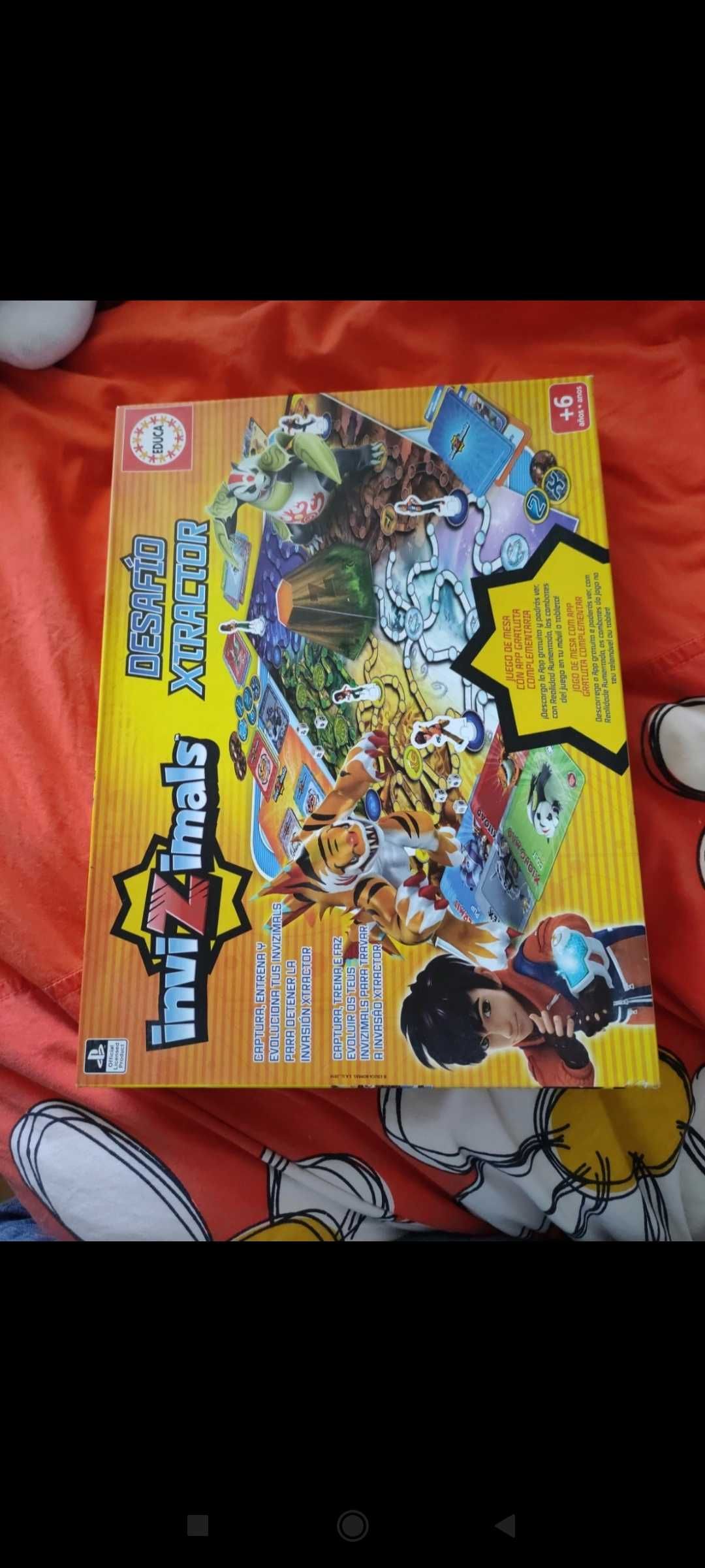 Jogo Invizimals para crianças