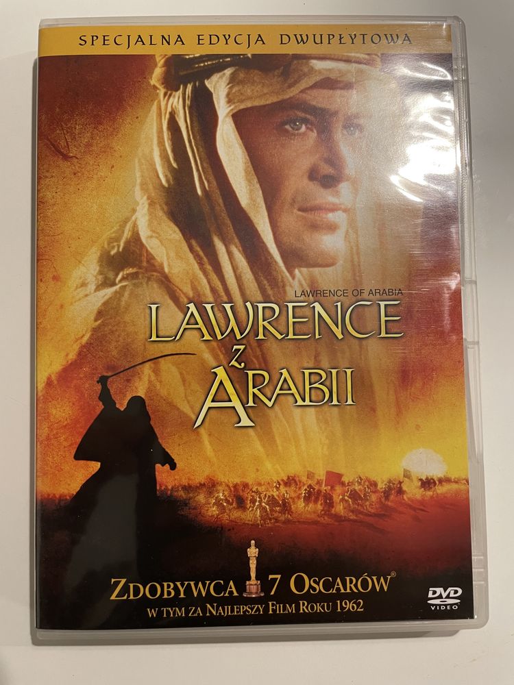 Film Lawrence z Arabii płyta DVD