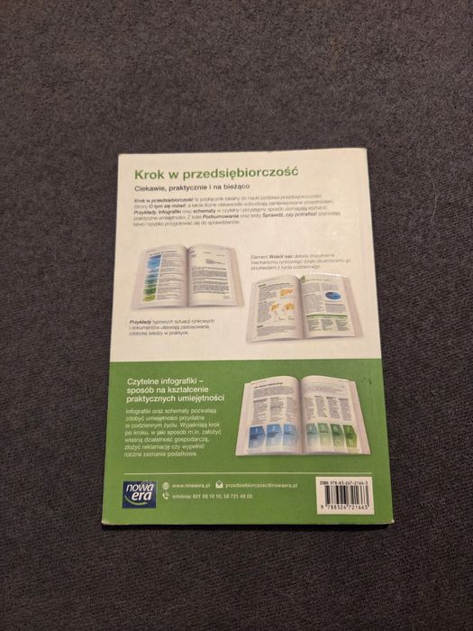 Książka Krok w przedsiębiorczość