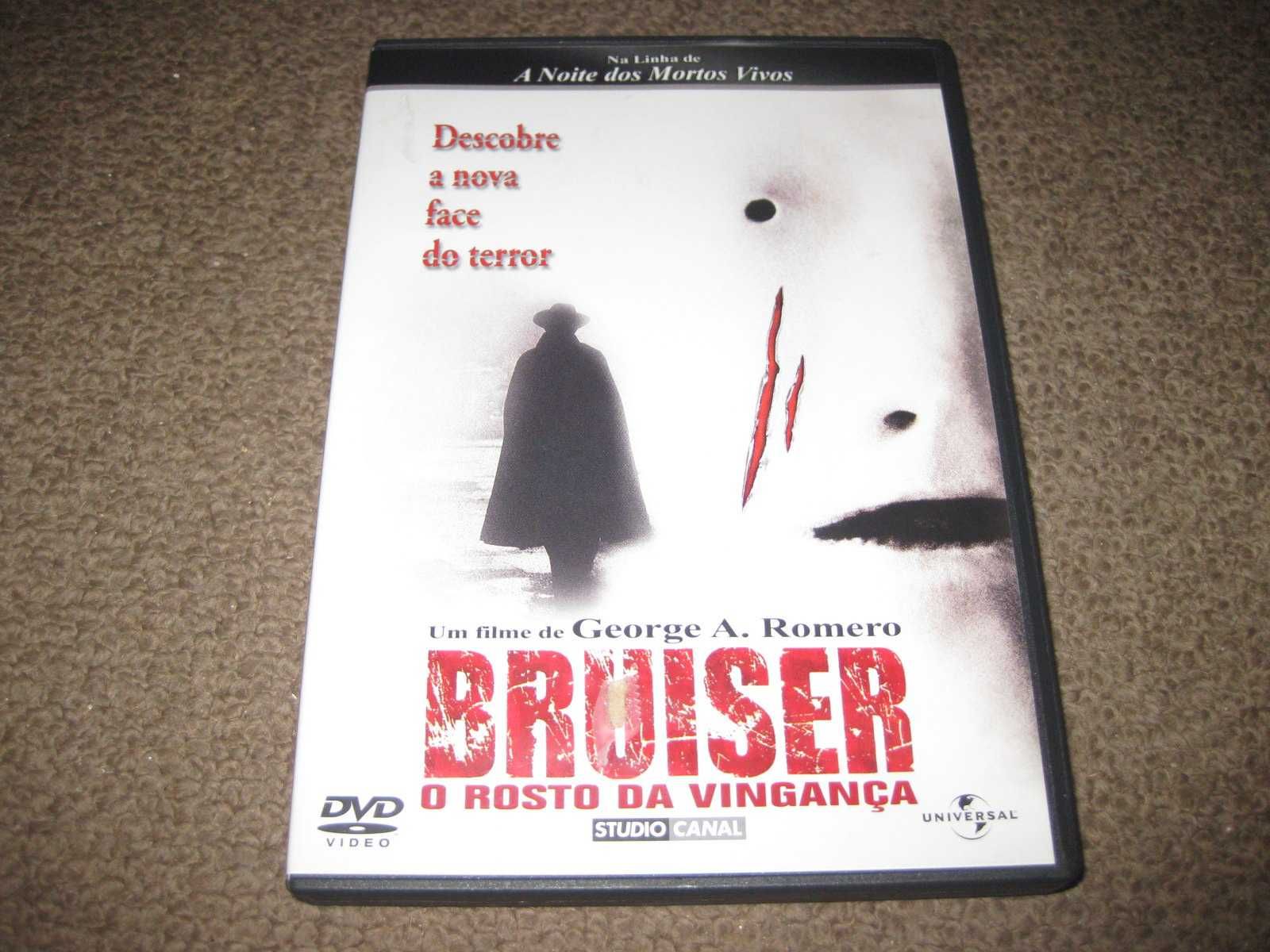 DVD "Bruiser- O Rosto da Vingança" de George A. Romero/Raro!