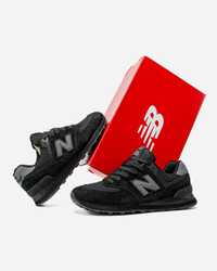 New balance 574 black, кросівки New balance 574, ню беленс 574