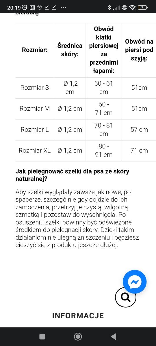 Szelki dla psa są wykonane z wysokiej jakości, naturalnej skóry bydlęc