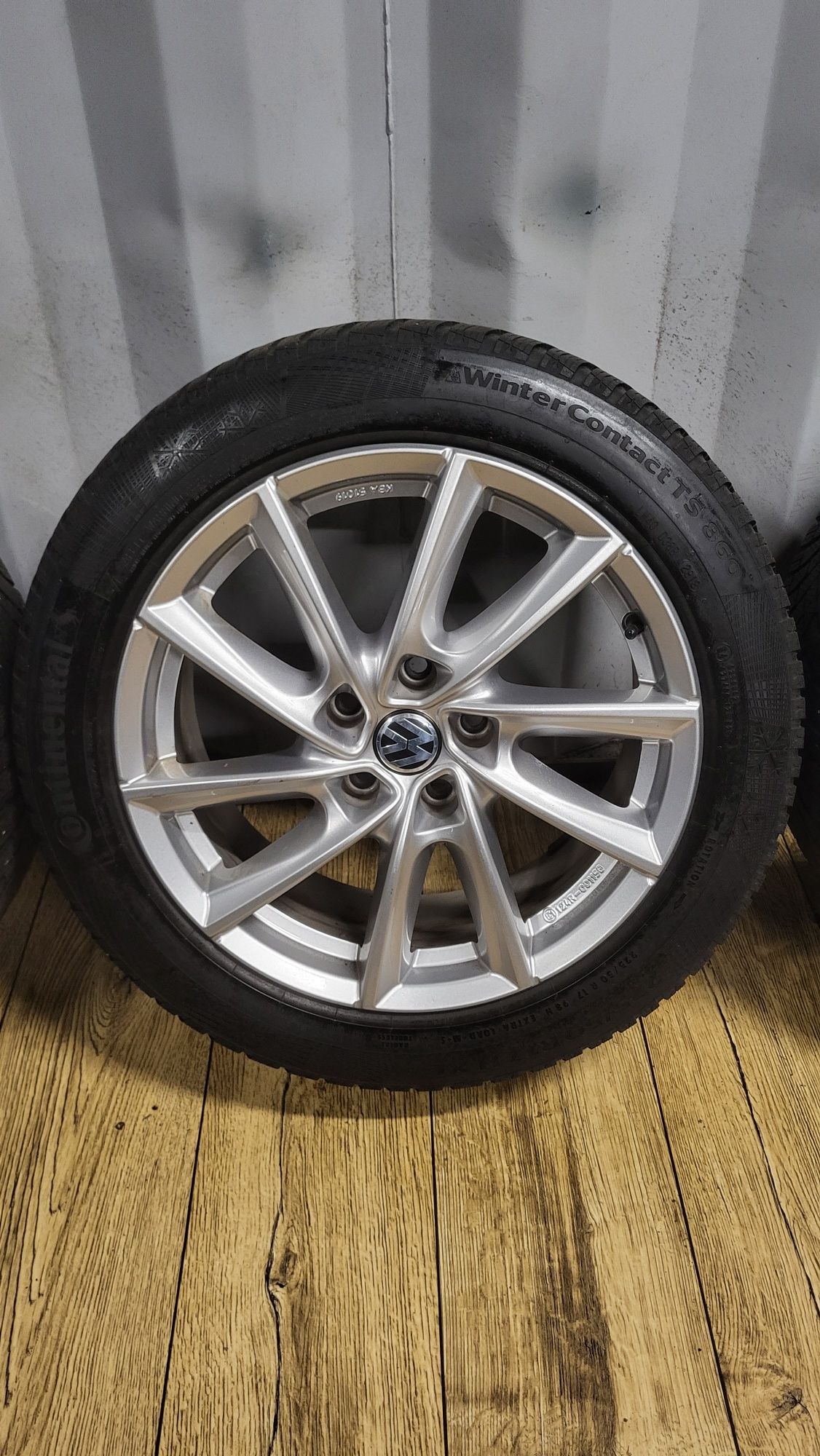 Alufelgi VW 17" 5x112 z oponami 225/50 R17 Passat B8 B7 B6 Arteon