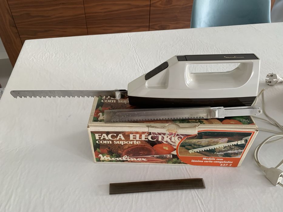 Faca elétrica moulinex