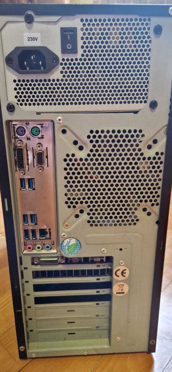 Системний блок Intel i3-7100, ddr4 16gb, ssd 512gb+500gb hdd, RX550-2G
