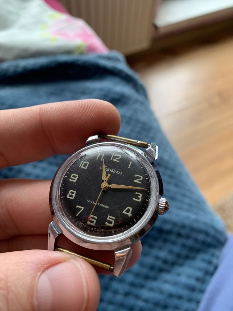 Zegarek Kirowskie 15 jewels krab vintage
