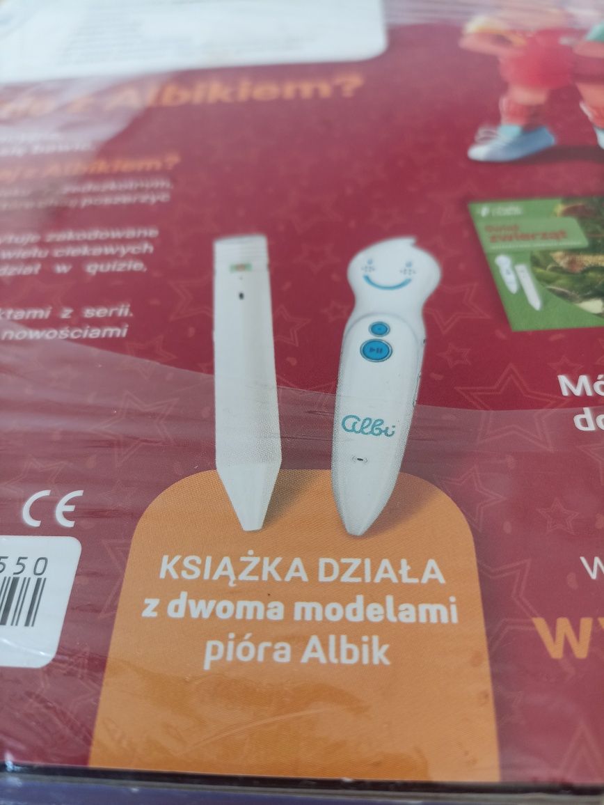 Zestaw Czytaj z Albikiem Albik Albi Wesoła nauka