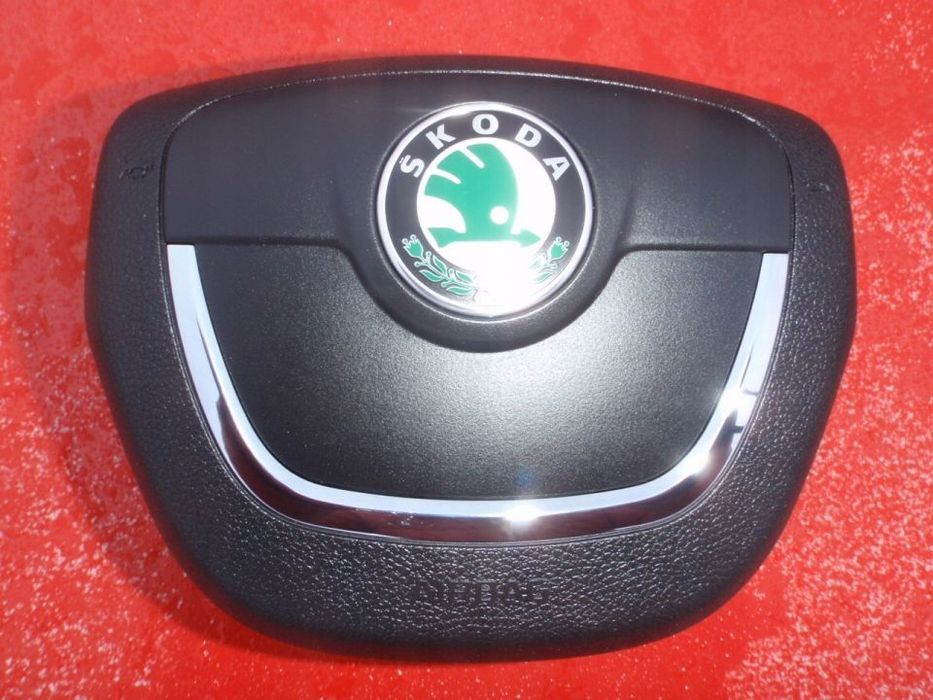 SKODA YETI PRAKTIK CITIGO FABIA OCTAVIA SUPERB II 2 ROOMSTER AIRBAG PODUSZKA POWIETRZNA KIEROWCY @@@ OKAZJA @@@