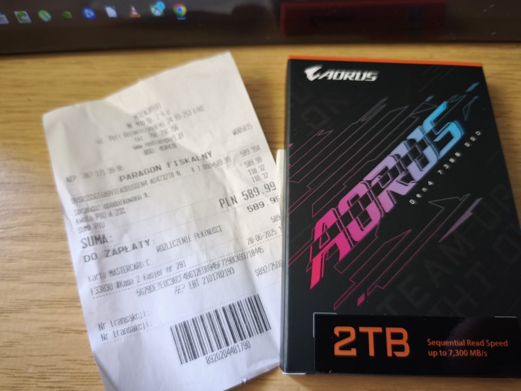 Ssd 2 TB AORUS Gen4 7300