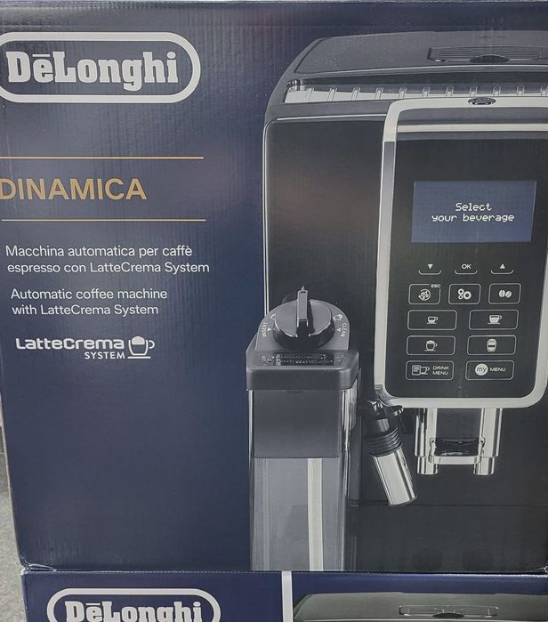 Nowy ekspres do kawy De’Longhi Dinamica ECAM 350.55.B