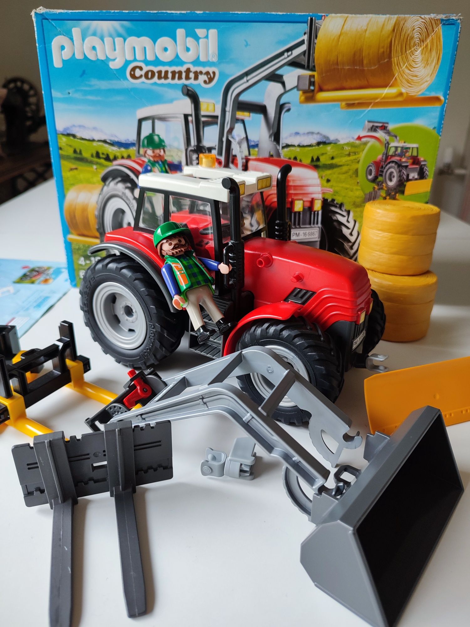Playmobil Country 6867 duży traktor z akcesoriami
