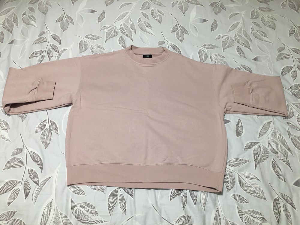 Bluza męska 100% gruba bawełna H&M oversized fit M jak nowa