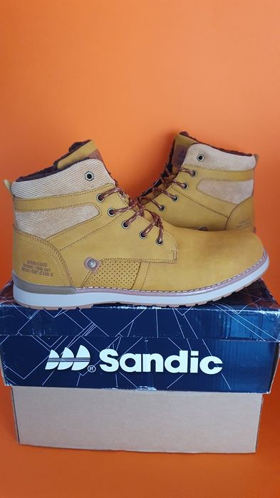 Buty męskie ciepłe na zimę markowe rozmiar 44 / wkładka ma 28.5 cm