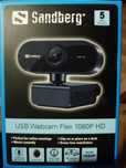 Kamera Sandberg USB Webcam Flex 1080P HD