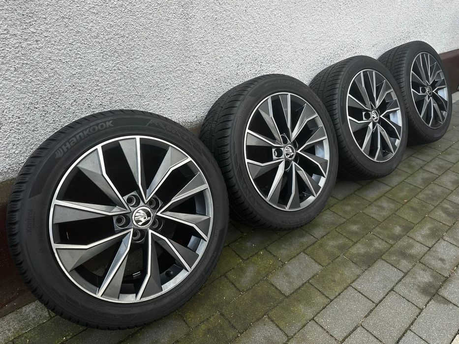 215 45 16 / 5x100 / SKODA Fabia Scala AUDI A1  Vw Polo SEAT Ibiza / HANKOOK / 6V0